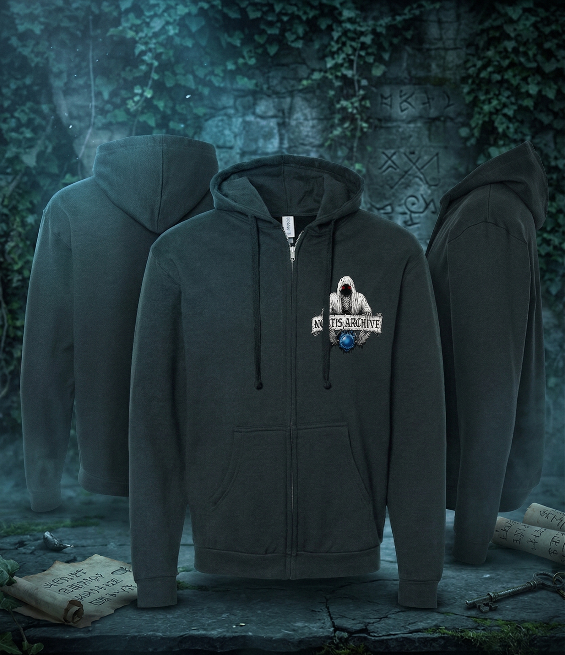 Zip-Front Ritual Armor