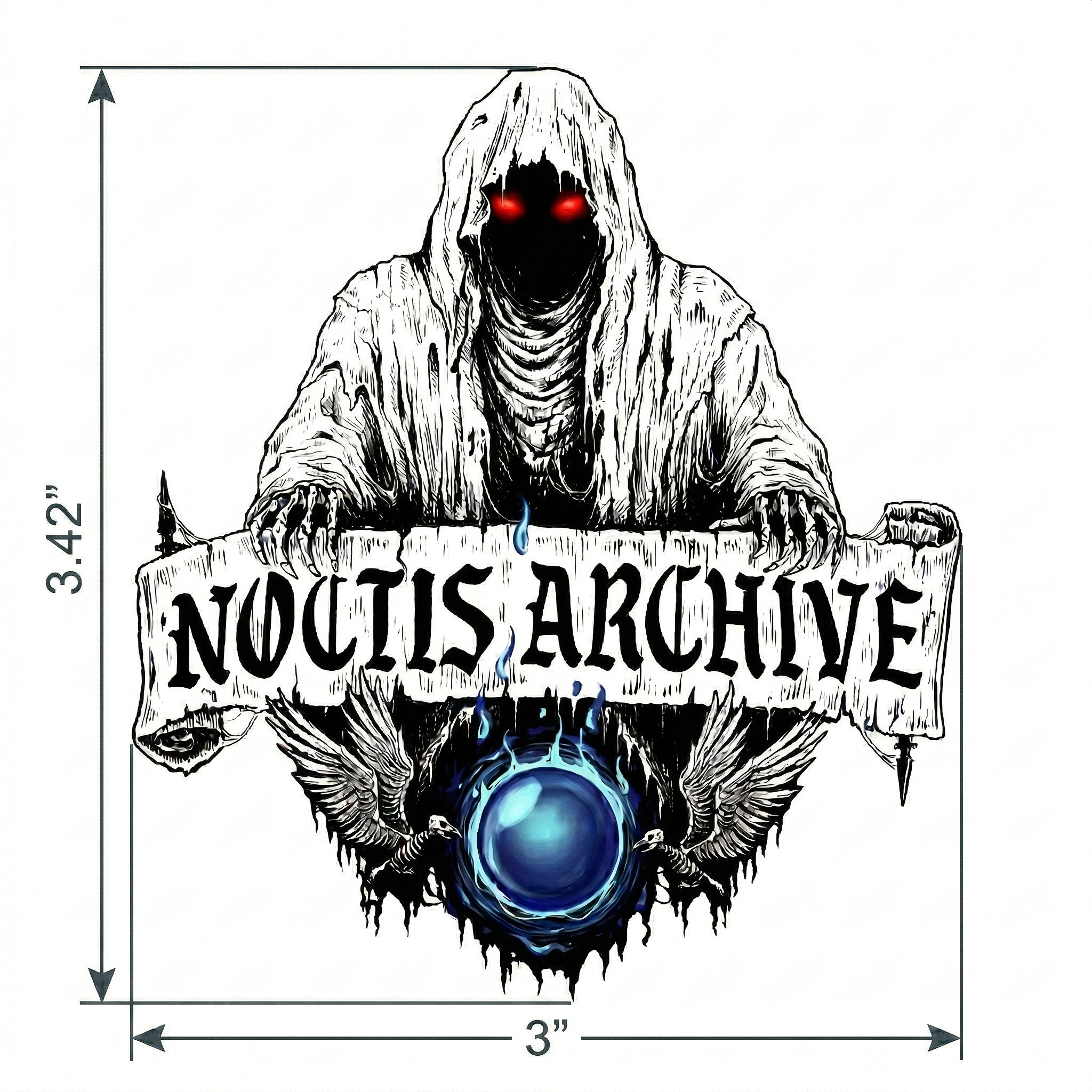 The Archivist’s Sigil: 3D PermaSticker™